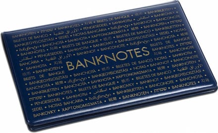 ROUTE - Bankbiljetalbum - Zakalbum voor 20 bankbiljetten tot 210 x 125 mm