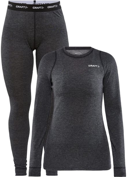 Craft Core Wool Merino Set Thermoshirt Dames - Maat S