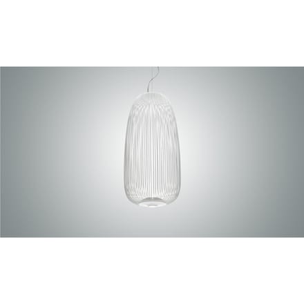 Foscarini Spokes 1 Hanglamp - wit - met MyLight