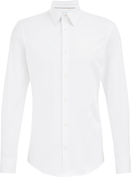 WE Fashion Heren slim fit overhemd