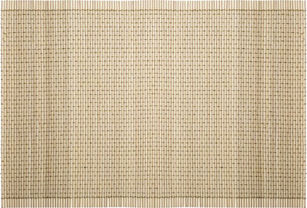 Secret de Gourmet Onderlegger bamboe set van 4 beige - Placemat - Tafelonderlegger - 45 X 30 CM