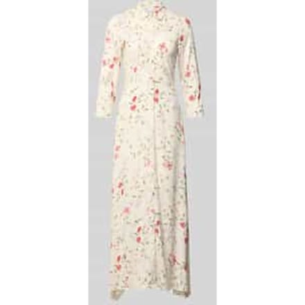 Overhemdjurk van viscose met knoopsluiting model 'SAVANNA'