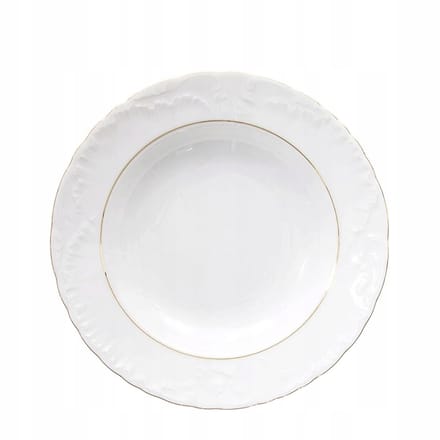 Ćmielów Rococo Diepe Borden 22,5 cm - Gouden Rand