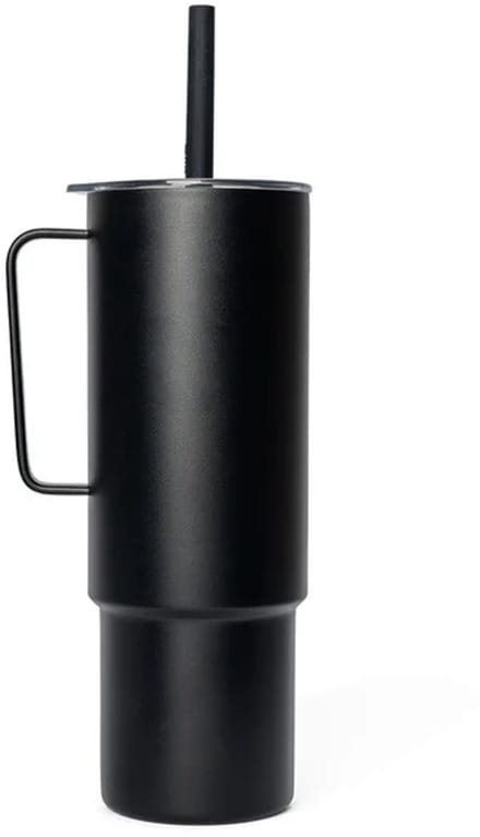 Miir All Day Straw Cup - Zwarte Reistbeker met Rietje, 946ml