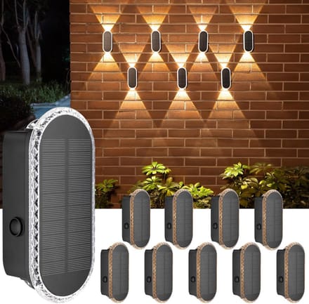 Buitenlamp op zonne-energie voor tuinen en buitenruimtes