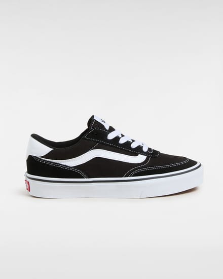 Vans Brooklyn LS SUEDE/CANVAS BLACK/WHITE Unisex Sneakers - Black/White