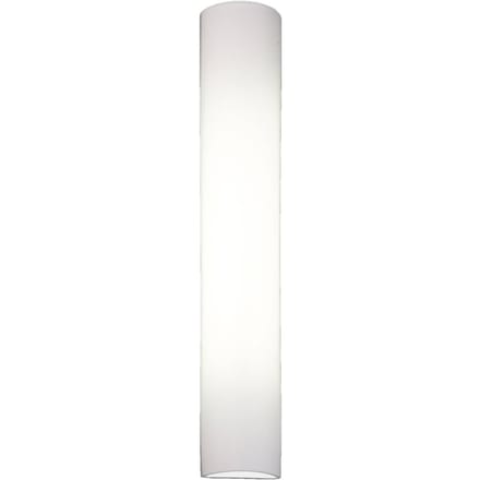 BANKAMP Cromo LED wandlamp van glas, hoogte 40cm