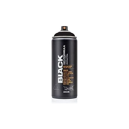 Montana BLACK 9001 Black spuitbus 400ml