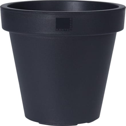 Bloempot rond 20cm antraciet