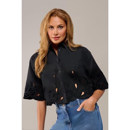 Tirzy Blouse Zwart