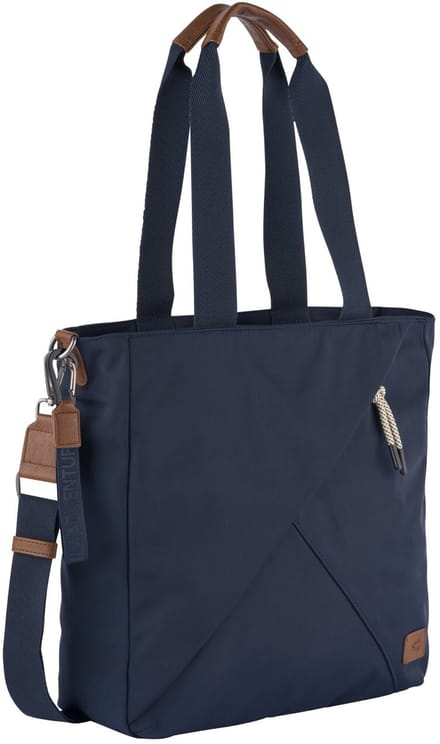 camel active schoudertas Aurum Zip Tote Bag Dark Blue donkerblauw