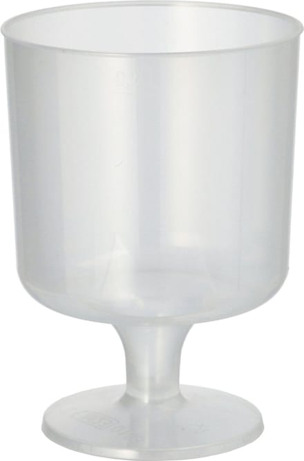 Herbruikbare glazen voor rode wijn PP 0,2 l Ø 7,2 cm x 10 cm, onbreekbaar (90 stuks)