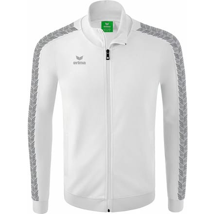 Erima Essential Team Tracktop Jack Heren - Monument Grey / Wit | Maat: M