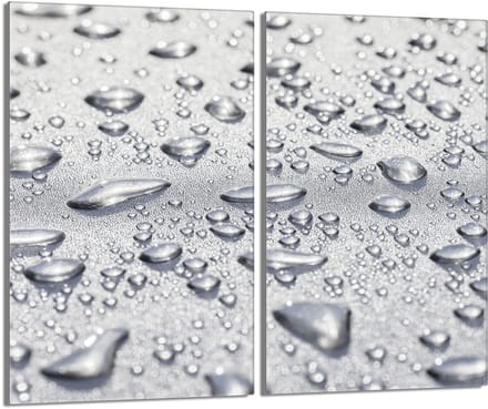 TMK ArtDeko - Snijplank - Glas - 30x52cm - Beschermplaat