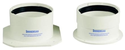 IMMERGAS 3.012087 flensbusset diameter 80/80 green series