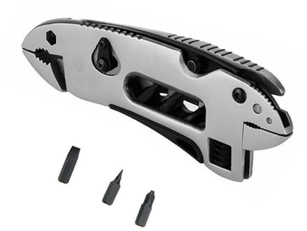 Dailygoods- Multitool Draagbaar - Verstelbare Tang - Roestvrij Staal - Multifunctioneel - Nooduitrusting - Geschikt voor Kamperen - Multifunctioneel Gereedschap