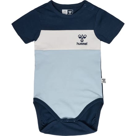 Hummel kinderbody met korte mouwen Hmlazur Block S/S 219861
