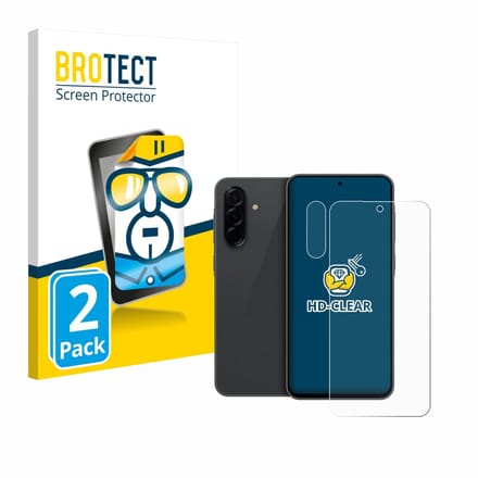 BROTECT - Screenprotector voor Samsung Galaxy A36 5G (Voor+Camera) - Folie Beschermfolie transparant 2 Stuks