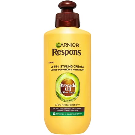 Garnier Respons 2-in-1 Leave-in Creams Avocado &amp; Shea 200 ml