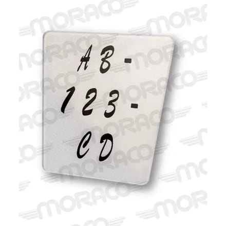 Motorplaat SPM Pleximoto Tuning 100*100 Trapèz