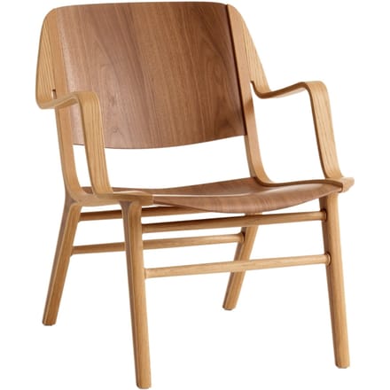 &Tradition AX loungestoel HM11 - oiled walnut