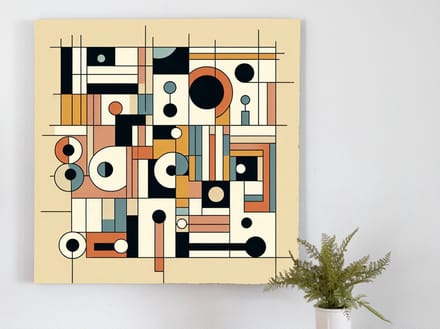 Kunstprint | Wanddecoratie | Canvas | 100 × 100 cm