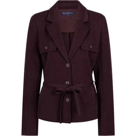 Red Button blazer SRB5007 blazer&belt punta - Burgundy