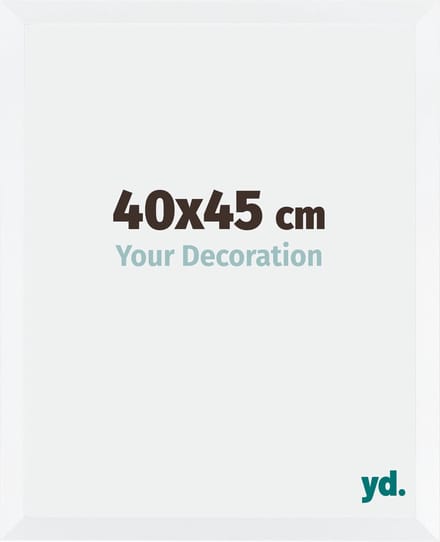 Your Decoration - Fotolijst 40x45 cm - MDF - Wit Mat - Catania
