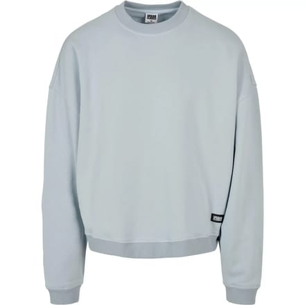 Urban Classics - 80's Crewneck sweater/trui - S - Blauw
