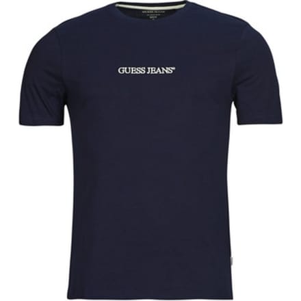 T-shirt Korte Mouw Guess SS CN SLIM LOGO EMBRO TEE