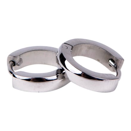 Kalli Oorringen Bolle Buis Zilver 0.9 cm | 1830