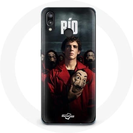 Hoesje voor Huawei P20 Lite La Casa De Papel Rio Masker