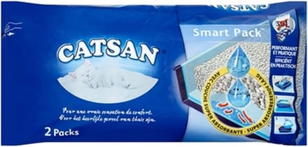 2x Catsan - Smart Pack - 2x4Liter
