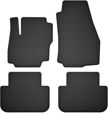 Wielganizator BasicProtect - Rubber Automatten - Set van 4 - Ford S-MAX MK1 - Antislip - Weerbestendig