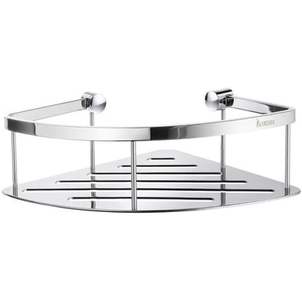 Smedbo Sideline corner soap basket, simple DK3031