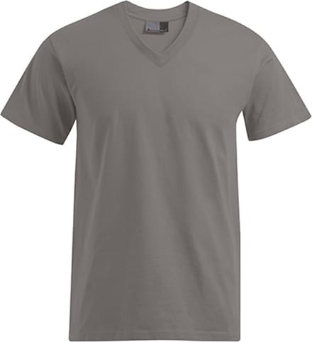 Promodoro Premium V-Neck-T E3025 - New Light Grey (Solid) - S