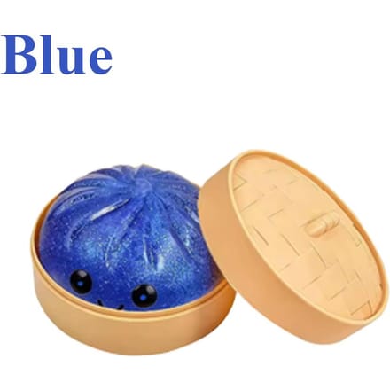 Nieuwe Glitter Dumpling Squishy Doos Dumplings Squishy Angstverlichting Fidget Zacht Knijp Decompressie Deeg
