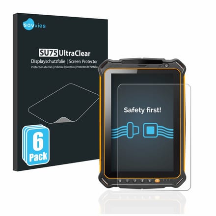 Savvies - Screenprotector voor i.safe MOBILE IS930.2 - Folie Beschermfolie transparant 6 Stuks