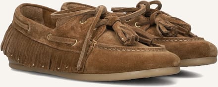 AYANA Ay2000 Mocassins Dames - Instappers - Cognac - Maat 40