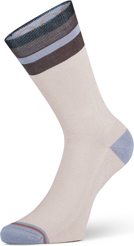 XPOOOS - Essential Graphics Dames bamboe Sokken - 1-Pack - Maat 35/38 - Wit