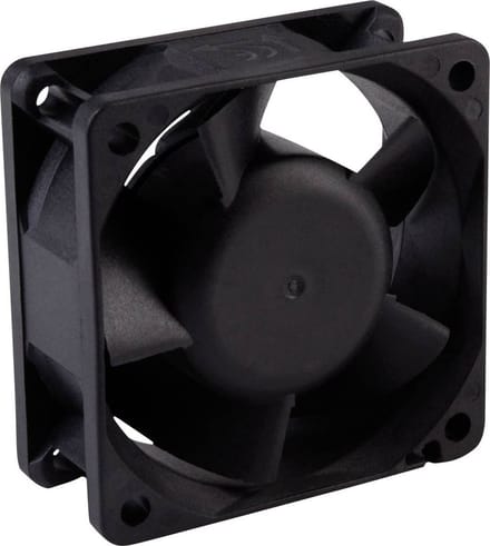 Wallair 20100304 Axiaalventilator 12 V/DC 39.95 m³/h (l x b x h) 60 x 60 x 25 mm