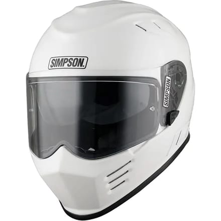 Simpson Venom Wit ECE22.06 Integraalhelm - Maat L - Helm