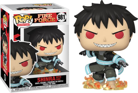 Fire Force POP! Animation Vinyl Figure Shinra w/Fire 9 cm