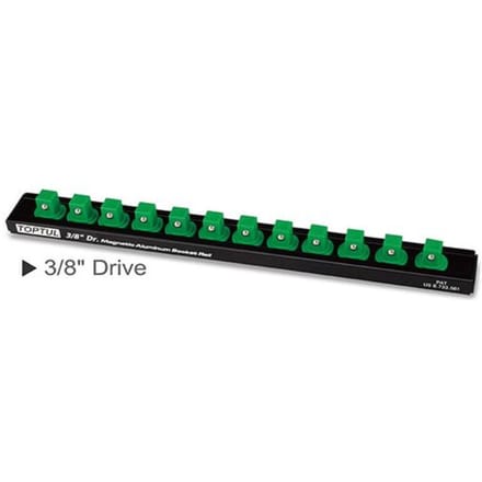 Rail, 3/8 inch vierkant profiel, lengte 260 mm TOPTUL PBKB3B2612