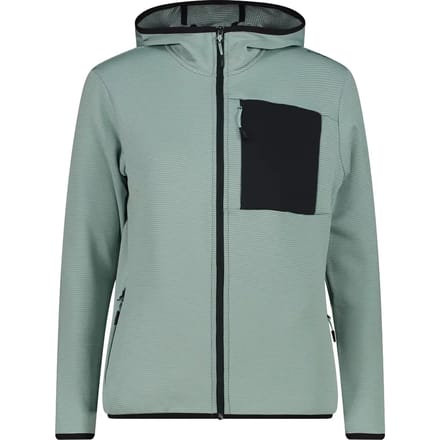 Dames hoodie met rits CMP Grid Tech