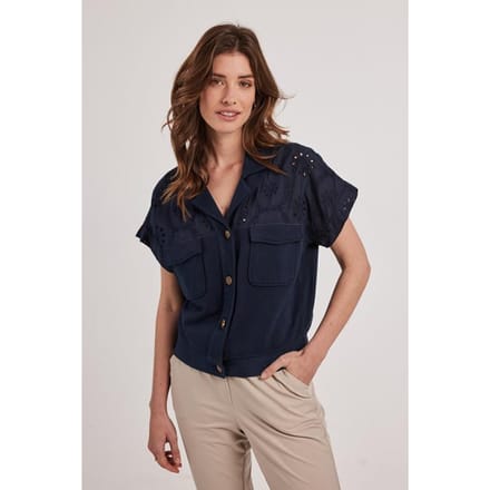 DIDI Dames Sweat jacket Shuffle Dark blue maat 34