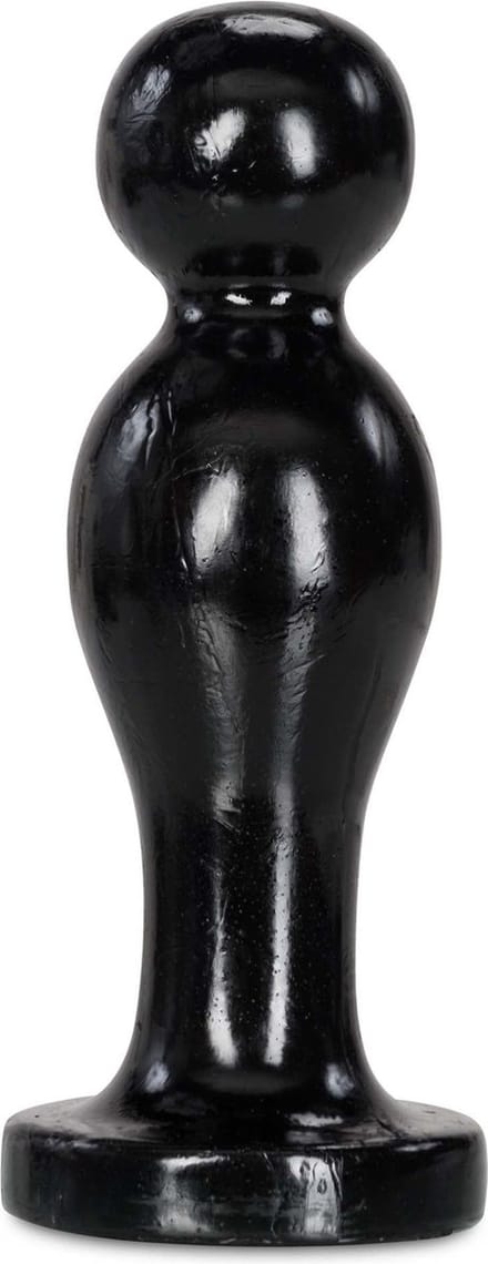 Gangbangster - Middy Ball - Buttplug - 17 x 5,7 cm - PVC - Zwart
