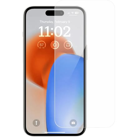 Amorus iPhone 15 Pro Screenprotector Glas  Transparant