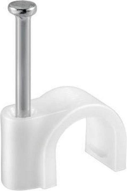 Kopp Spijkerclips grijs – 10-14mm (10 st.)