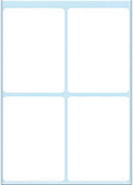 Etiket herma 3755 40x55mm wit 28st | 10 stuks